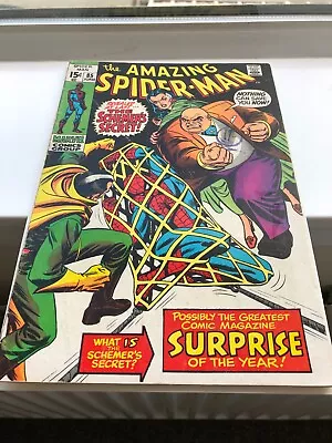 Buy Amazing Spider-Man 85 (1970) Schemer And Kingpin App, Cents .... • 19.99£
