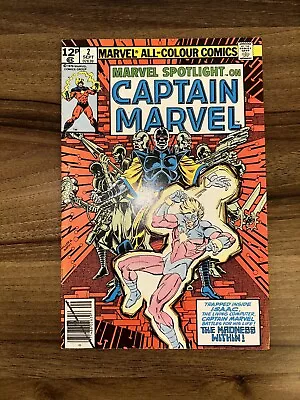 Buy Marvel Spotlight On Captain Marvel #2 Marvel Comics Sept 1979 • 0.99£