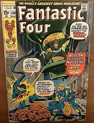 Buy Fantastic Four #108 - (Marvel 1971) • 10.99£