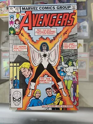 Buy Avengers #227  *KEY*  2nd Appearance Of Captain Marvel, Monica Rambeau 1983 • 15.85£