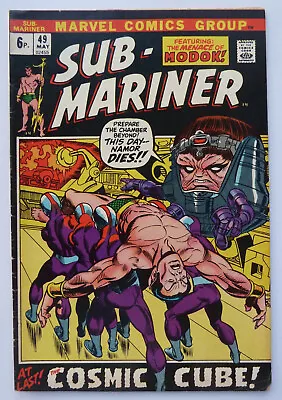 Buy The Sub-Mariner #49 - Marvel Comics UK Variant May 1972 VG+ 4.5 • 21.95£