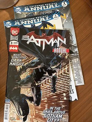 Buy Batman X3 Annuals Dc Comics • 2.99£