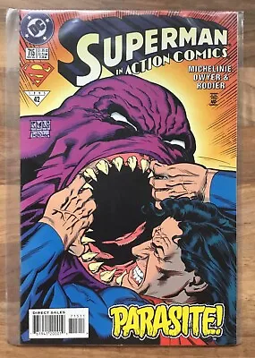 Buy SUPERMAN In ACTION COMICS # 715 -  PARASITE!  - (42 / 1995) DC COMICS - NOV 1995 • 2.99£