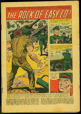 Buy Our Army At War #81 1959- 1st Sgt. Rock Of Easy Co.- DC Key Bargain Copy • 261.49£