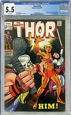Buy Thor #165 - 1st Him (warlock) - Cgc 5.5 • 300£