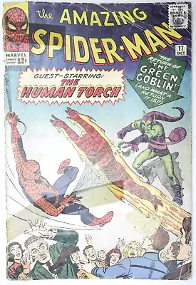 Buy Amazing Spider-Man #17 2nd Green Goblin Marvel Comics (1964) • 249.95£