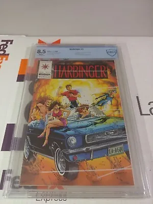 Buy Harbinger #1 With Coupon CBCS Graded 8.5  Valiant Comics 1992 • 158.12£