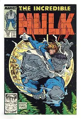 Buy Incredible Hulk #344 FN+ 6.5 1988 • 20.58£