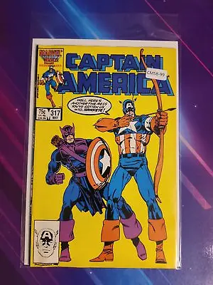 Buy Captain America #317 Vol. 1 9.2 1st App Marvel Comic Book Cm58-99 • 8.03£