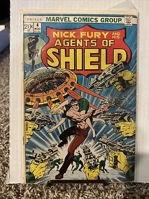 Buy Nick Fury And His Agents Of SHIELD #4 (Marvel Comics 1973) S.H.I.E.L.D.  • 3.81£