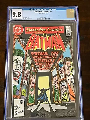 Buy Vintage 1986 Dc Detective Comics #566 Batman Graded Cgc 9.8 • 186.54£