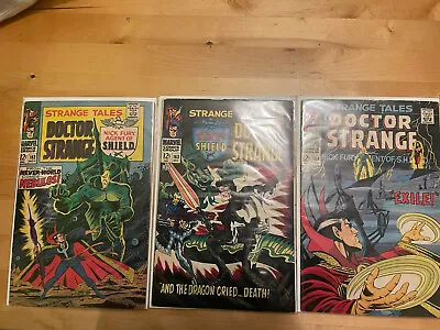 Buy Strange Tales 162,163,168 X3 Marvel Comics 4.0-5.0  • 33.85£
