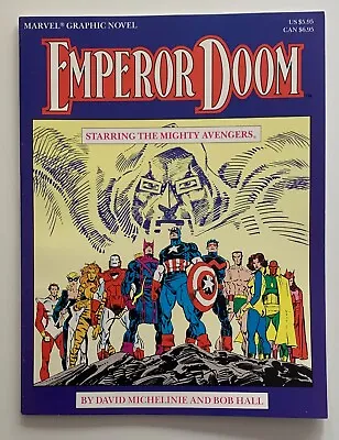 Buy Avengers Emperor Doom Graphic Novel #1 - 1st (Marvel 1987) FN/VF Issue • 39.50£
