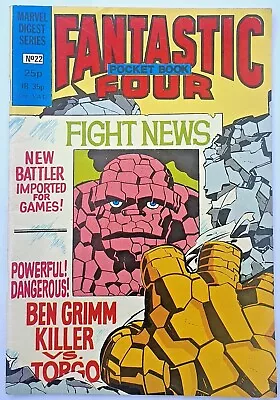 Buy Fantastic Four 22 Comic Pocket Book Marvel Digest Series • 7.99£