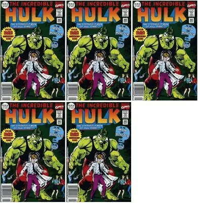 Buy The Incredible Hulk #393 Newsstand Foil Cover (1968-1999) Marvel - 5 Comics • 37.15£