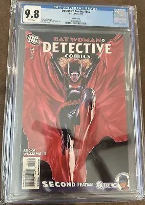 Buy Detective Comics #860 (DC 2010)- Alex Ross Cover- CGC 9.8 In Mylar Bag! • 157.33£