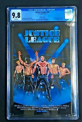 Buy Justice League #40 Variant Cover CGC 9.8 3737275018 • 50£