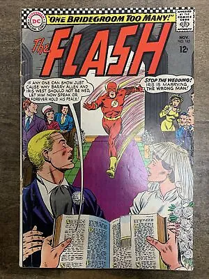 Buy Flash #165 (DC, 1966) Marriage Barry Allen & Iris West Murphy Anderson PR/GD • 14.21£