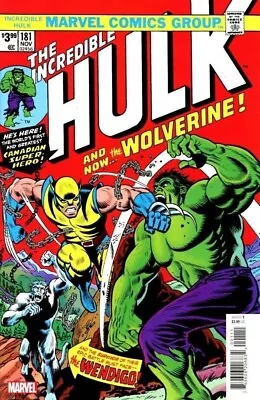 Buy The Incredible Hulk #181 Facsimile 2023 • 5.95£