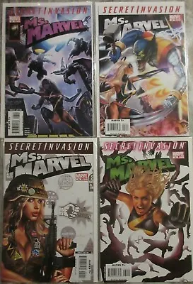 Buy Ms. Marvel : Secret Invasion #26,28,29,30 Marvel 2008 Comic Books VF/NM • 12.66£