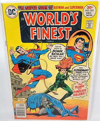 Buy World's Finest Comics #242 Dc Comics *1976* 8.0 • 7.94£
