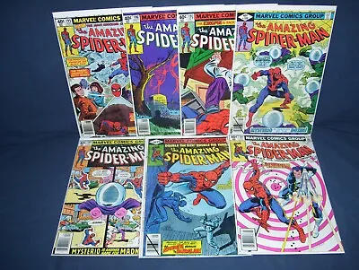 Buy The Amazing Spider Man #195 -#201 Marvel Comics 1979 With Bag And Board • 81.09£