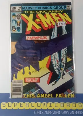 Buy 1983 Uncanny X-Men #169 Newsstand Angel Loses Wings/1st Appear Callisto+Morlocks • 15.81£