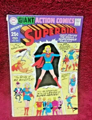 Buy DC National Comics, Giant Action Comics  Supergirl, No. 373, Mar-Apr. 1969 • 15.83£