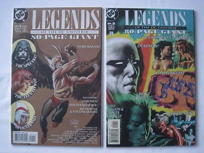 Buy LEGENDS OF THE DC UNIVERSE 80 Page Annuals 1 & 2. DC,1998 & 2000. Wonder Woman + • 6.99£