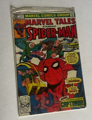 Buy Marvel Tales Comics Spider-Man Vulture! Kingpin! Sandman! #127 May 02476 1981 • 12£