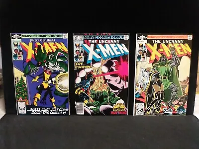 Buy Uncanny X-men #143, 144, 145 (X3) LOT (Last Byrne, Dr. Doom) Marvel 1981 • 76.40£