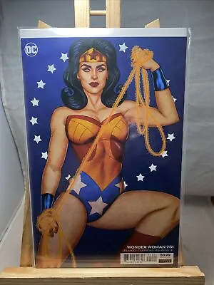 Buy WONDER WOMAN #751 DC COMICS JENNY FRISON Variant Cover B 1ST PRINT • 5.52£