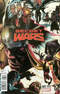 Buy SECRET WARS (2015) #3 - Bianchi VARIANT COVER • 5.99£