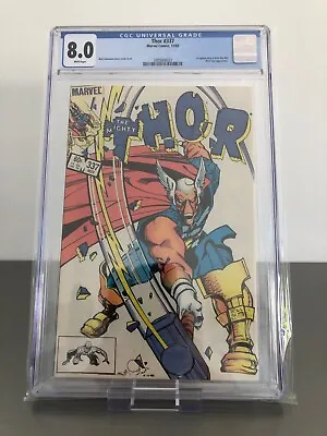 Buy Thor #337 CGC 8.0, Marvel Comics, 1983. “1st Appearance Of Beta Ray Bill.” • 79.99£