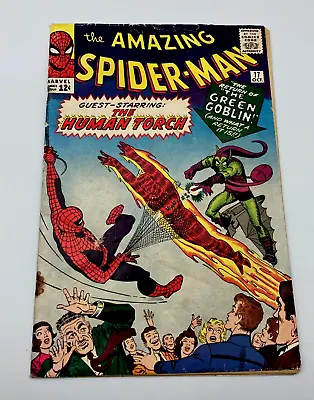 Buy Amazing Spider-Man 17 1964 Complete No Restoration GD Condition Green Goblin • 98.95£