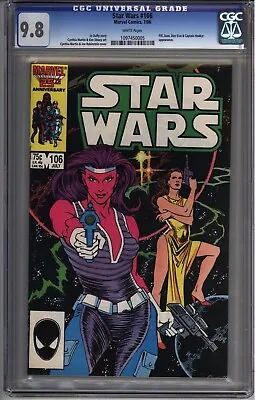 Buy * Star WARS #106 CGC 9.8 Tough Later Penultimate Issue! Nice! (1097450005) * • 199.84£