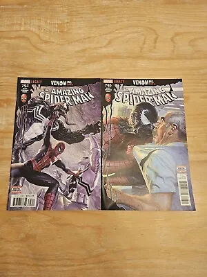 Buy THE AMAZING SPIDER-MAN - Issues #792 + 793 - MARVEL COMICS - 2018 • 15.99£