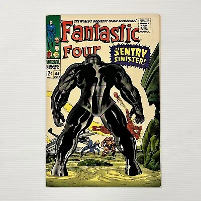 Buy Fantastic Four #64 1967 FN/VF Cent Copy • 48£