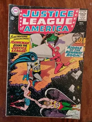 Buy Justice League Of America 31 Riddle Of The Runaway Room FN • 31£