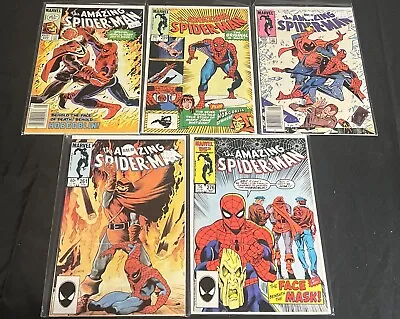 Buy The Amazing Spider-Man #250, 259, 260, 261, 276 Vol. 1 Marvel Comic Book Lot • 47.30£