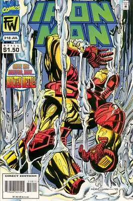 Buy Iron Man #318 F/VF Newsstand Force Works (1995 Marvel Comics) • 3.15£