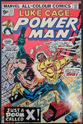 Buy Luke Cage Power Man #27 1975 Pence Variant • 5.95£
