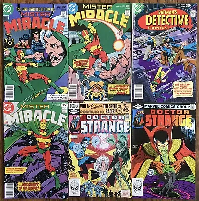 Buy Detective Comics #473 Mr. Miracle 19 20 22 Dr. Strange 51 52 Marshall Rogers Lot • 20.54£