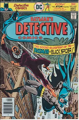 Buy Detective Comics #463, DC Comics 1976 FN/VF 7.0 1st Black Spider • 24.09£