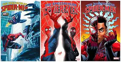Buy THE SPECTACULAR SPIDER-MEN #1 Paratore Variant + 1:25 & 1:50 Ratio Variants • 74.95£