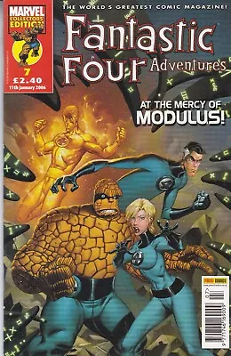 Buy Marvel Comics Uk Fantastic Four Adventures #7 January 2006 Same Day Dispatch • 4.99£