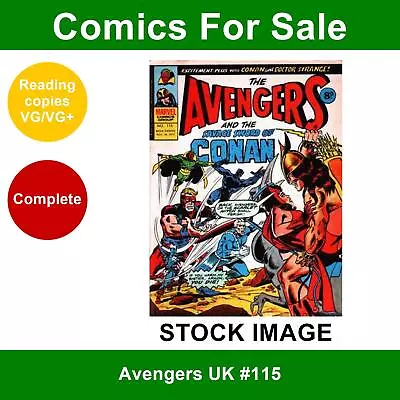 Buy Avengers UK #115 Comic - VG/VG+ 29 November 1975 - Marvel UK • 3.99£