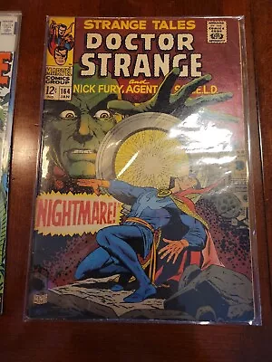 Buy Marvel Comics Strange Tales #164 Dr. Strange And Nick Fury GD 1968 • 47.40£