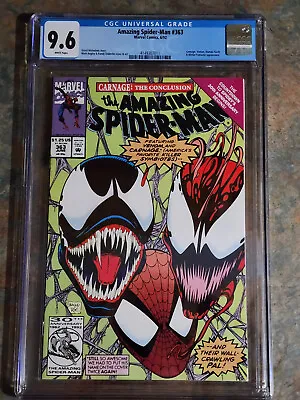Buy Amazing Spider-man #363 CGC 9.6 • 43.96£