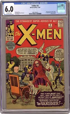 Buy Uncanny X-Men #2 CGC 6.0 1963 3981438014 • 1,413.93£